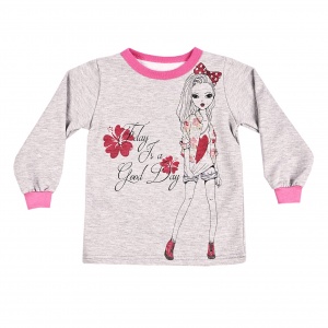 Пижама для девочек " Розовые сны" (начёс) 10-153.д